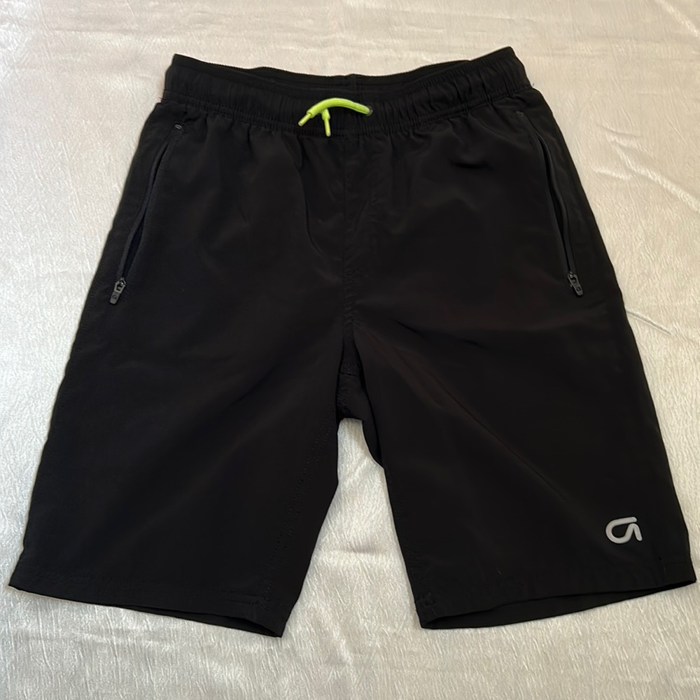 Gap black athletic short kids XL / men XS